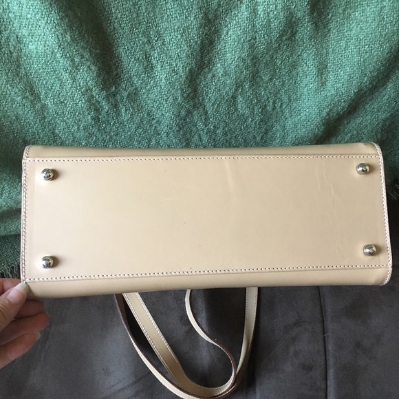 Kate Spade Sam Leather Vintage 90s Bag Camel - Picture 5 of 7